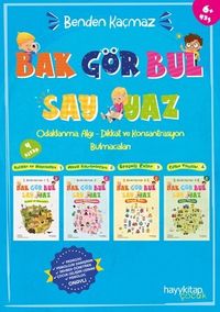 Benden Kaçmaz (4'lü Set) & Odaklanma, Algı-Dikkat ve Konsantrasyon Bulmacaları