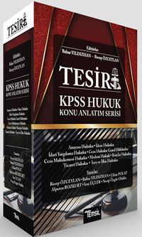 Tesir KPSS Hukuk Konu Anlatımı Serisi