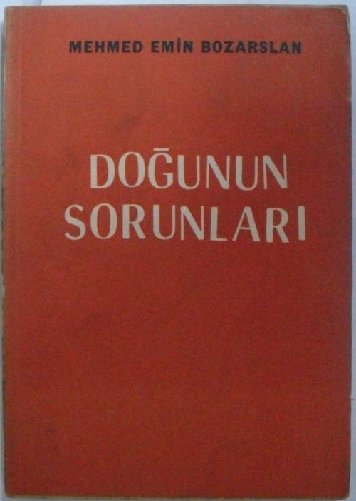 Doğu'nun Sorunları (/ 12-G-7 )