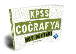 2021 KPSS Coğrafya Konu Anlatımlı Not Defteri 