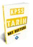 2021 KPSS Tarih Konu Anlatımlı Not Defteri