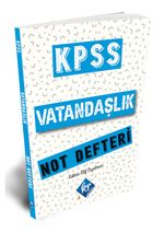 2021 KPSS Vatandaşlık Konu Anlatımlı Not Defteri 