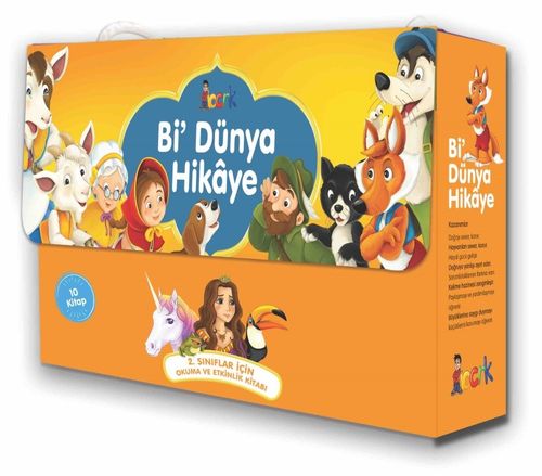 Bi Dünya Hikaye - 2. Sınıflar İçin  (10 Kitap Kitap)  
