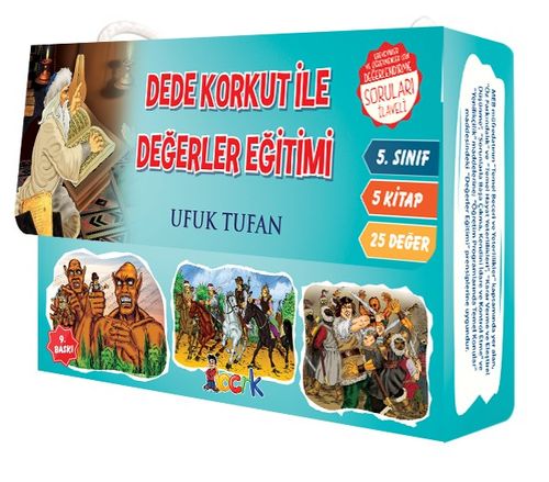 Dede Korkut'la Değerler Eğitimi (5 Kitap) 