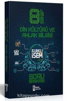 Farklı İsem LGS 8. Sınıf Din Kültürü ve Ahlak Bilgisi Soru Bankası - Mehmet Savran
