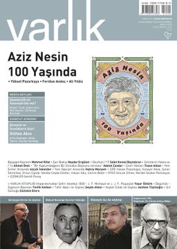 Varlık Aylık Edebiyat ve Kültür Dergisi Aralık 2015