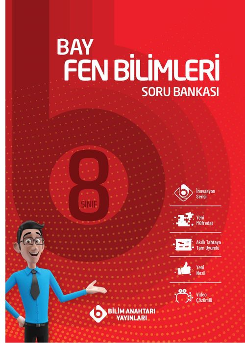 8. Sınıf LGS Bay Fen Bilimleri Soru Bankası