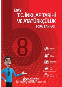 8. Sınıf LGS Bay T.C. İnkılap Tarihi ve Atatürkçülük Soru Bankası Soru Bankası - Kolektif