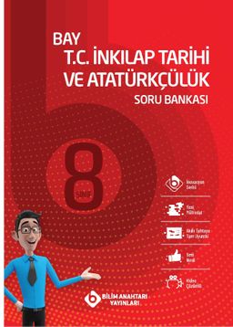 8. Sınıf LGS Bay T.C. İnkılap Tarihi ve Atatürkçülük Soru Bankası Soru Bankası