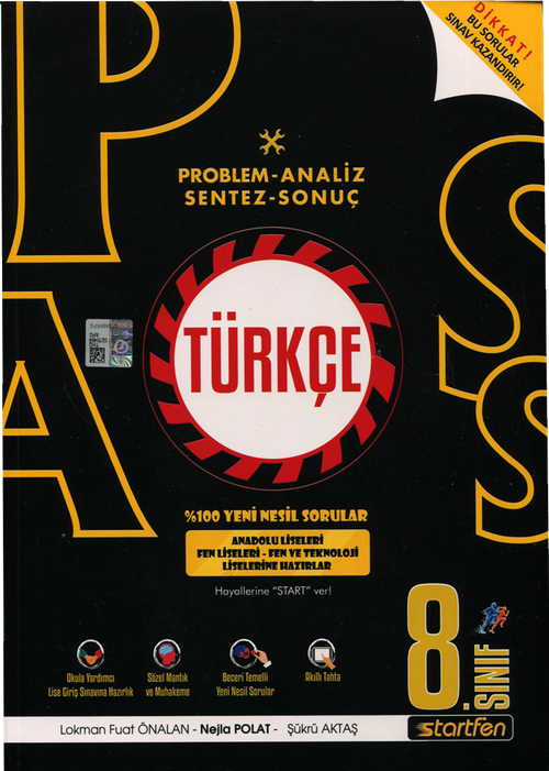 Pass 8. Sınıf Türkçe Soru Bankası