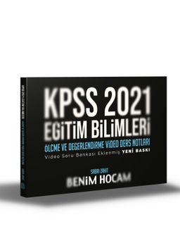 2021 KPSS Eğitim Bilimleri Ölçme ve Değerlendirme Video Ders Notları
