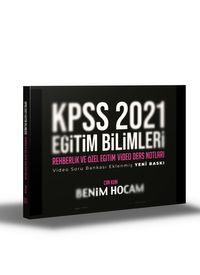 2021 KPSS Eğitim Bilimleri Rehberlik Video Ders Notları