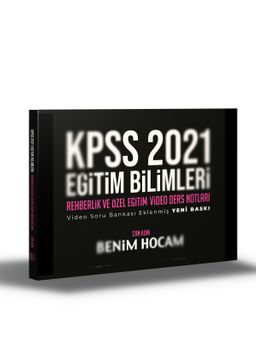 2021 KPSS Eğitim Bilimleri Rehberlik Video Ders Notları