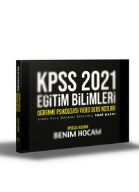 2021 KPSS Eğitim Bilimleri Öğrenme Psikolojisi Video Ders Notları 