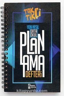 2021 Taktikçi Orta Okul Yeni Nesil Planlama Defteri - Kolektif