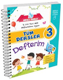 3. Sınıf Akıllı Damla Tüm Dersler Defterim