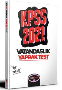 2021 KPSS Genel Kültür Vatandaşlık Çek Kopart Yaprak Test