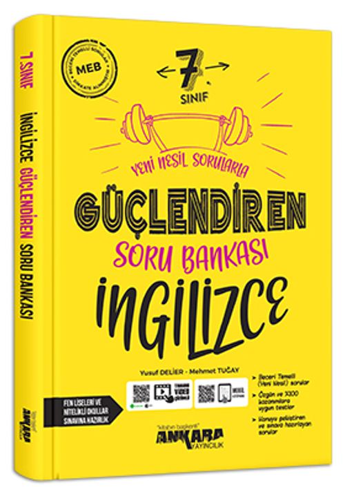 7. Sınıf Güçlendiren İngilizce Soru Bankası