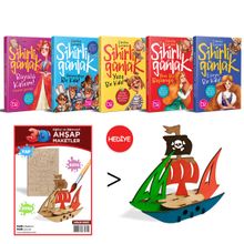 Sihirli Günlük ve Korsan Gemisi (5 Kitap+Korsan Gemisi)