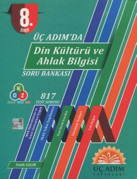 8. Sınıf Üç Adım'da Din Kültürü ve Ahlak Bilgisi Soru Bankası