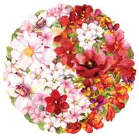 LAVA Puzzle - Çiçekler Yin ile Yang (LV002-CCC)