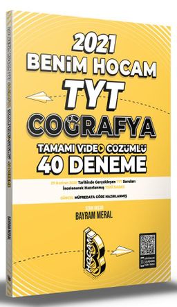 2021 TYT Coğrafya Tamamı Video Çözümlü 40 Deneme Sınavı