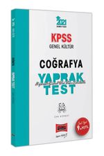 2021 KPSS Genel Kültür Coğrafya Çek Kopart Yaprak Test