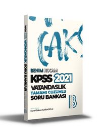 2021 KPSS Vatandaşlık Tamamı Çözümlü Soru Bankası