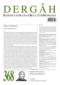 Dergah Edebiyat Sanat Kültür Dergisi Sayı:368 Ekim 2020