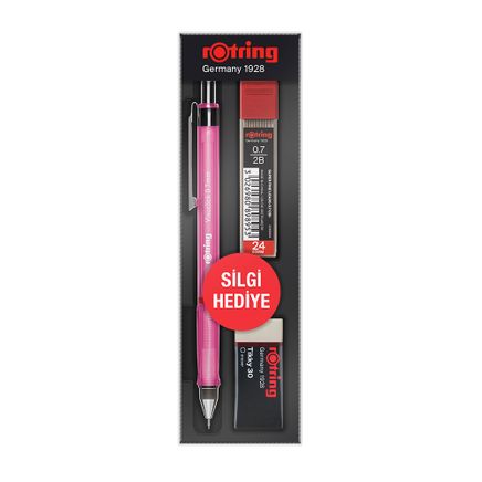 Rotring Visuclick Versatil Kalem Okul Seti Pembe 0.7(VK07)