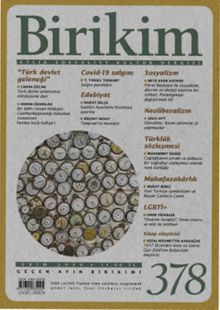 Birikim Aylık Sosyalist Kültür Dergisi Sayı:378 Ekim 2020