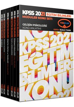 2021 KPSS Eğitim Bilimleri Konu Anlatımlı Modüler Set (6 Kitap)