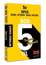2021 KPSS Genel Yetenek Genel Kültür Son 5 Yıl Tamamı Çözümlü Çıkmış Soruları