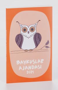 2021 Baykuşlar Ajandası (Büyük Boy)