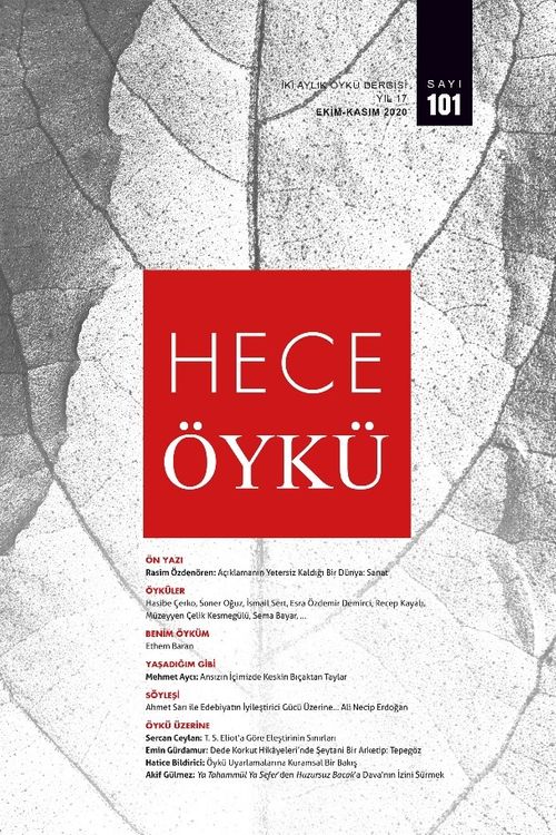 Hece Öykü İki Aylık Öykü Dergisi Sayı:101 Ekim-Kasım 2020