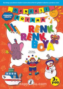 Örnekli Boyama / Renk Renk Boya - Bilinmeyen Yazar