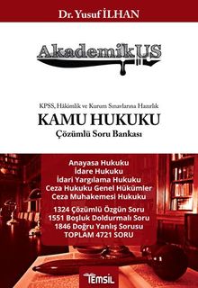 Kamu Hukuku Çözümlü Soru Bankası