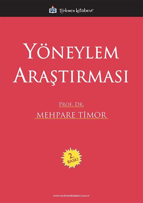 Yöneylem Araştırması (Mehpare Timor)