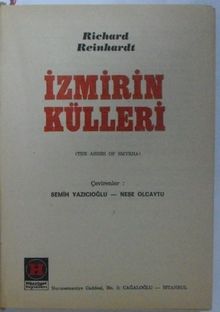 İzmirin Külleri Kod: 12-F-6