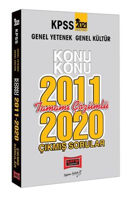 2021 KPSS Genel Yetenek Genel Kültür Konu Konu Tamamı Çözümlü Çıkmış Sorular (2011-2020)