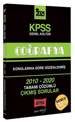2021 KPSS Coğrafya Konularına Göre Düzenlenmiş Tamamı Çözümlü Çıkmış Sorular