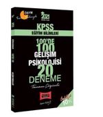 2021 KPSS Eğitim Bilimleri 100'de 100 Gelişim Psikolojisi Tamamı Çözümlü 20 Deneme