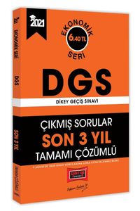 2021 DGS Son 3 Yıl Tamamı Çözümlü Çıkmış Sorular Ekonomik Seri
