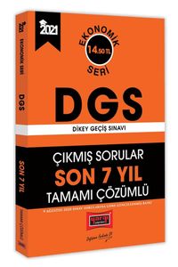 2021 DGS Son 7 Yıl Tamamı Çözümlü Çıkmış Sorular Ekonomik Seri