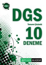 2021 DGS Tamamı Çözümlü 10 Deneme