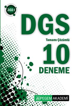 2021 DGS Tamamı Çözümlü 10 Deneme