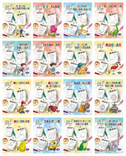 Resim Yapmak Çok Kolay Seti (16 Kitap)