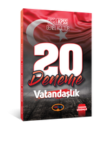 2021 KPSS Genel Kültür Vatandaşlık Tamamı Çözümlü 20 Deneme 