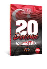2021 KPSS Genel Kültür Vatandaşlık Tamamı Çözümlü 20 Deneme 