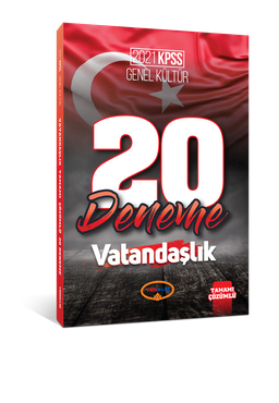 2021 KPSS Genel Kültür Vatandaşlık Tamamı Çözümlü 20 Deneme 